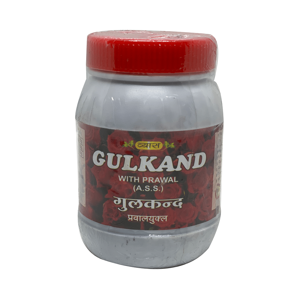 Vyas Gulkand with Prawal