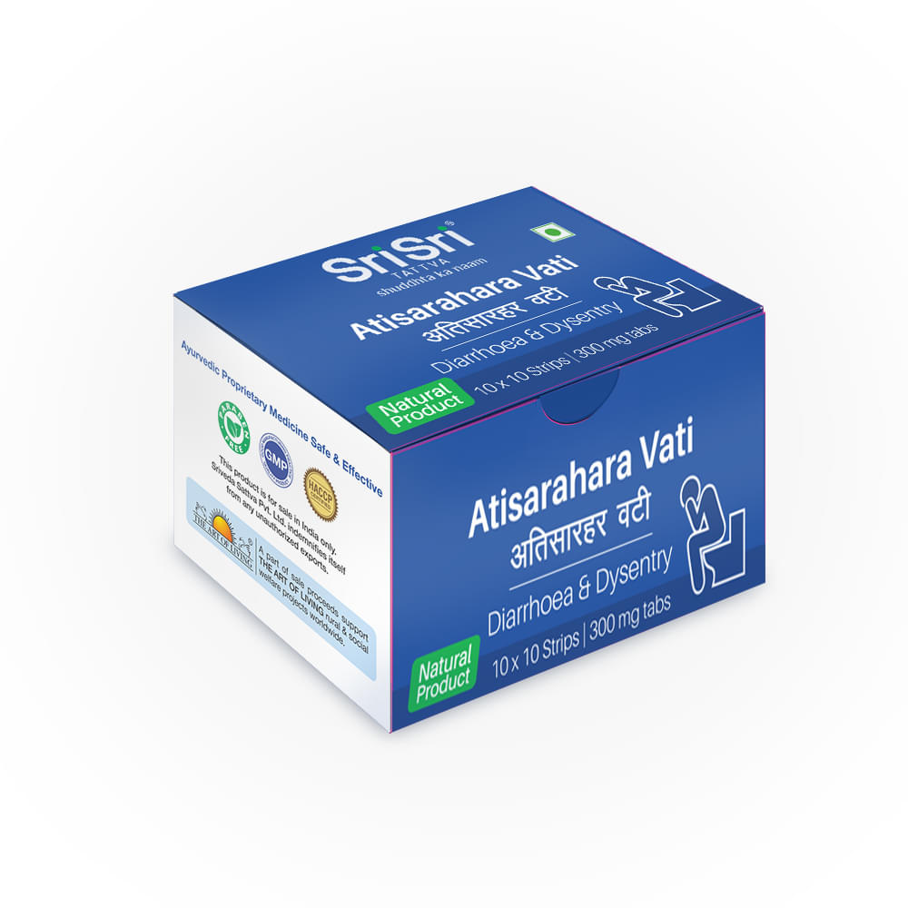 Sri Sri Tattva Atisarahara Vati 300mg - Image 1