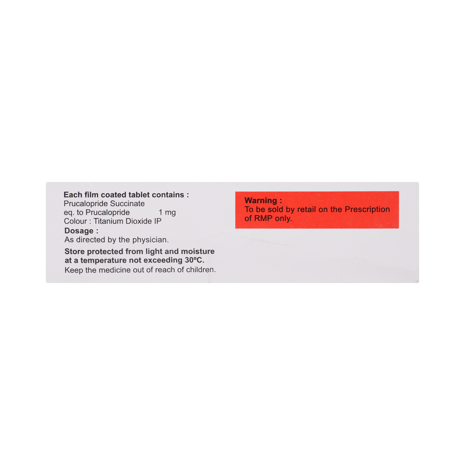Pioride 1mg Tablet - Image 4