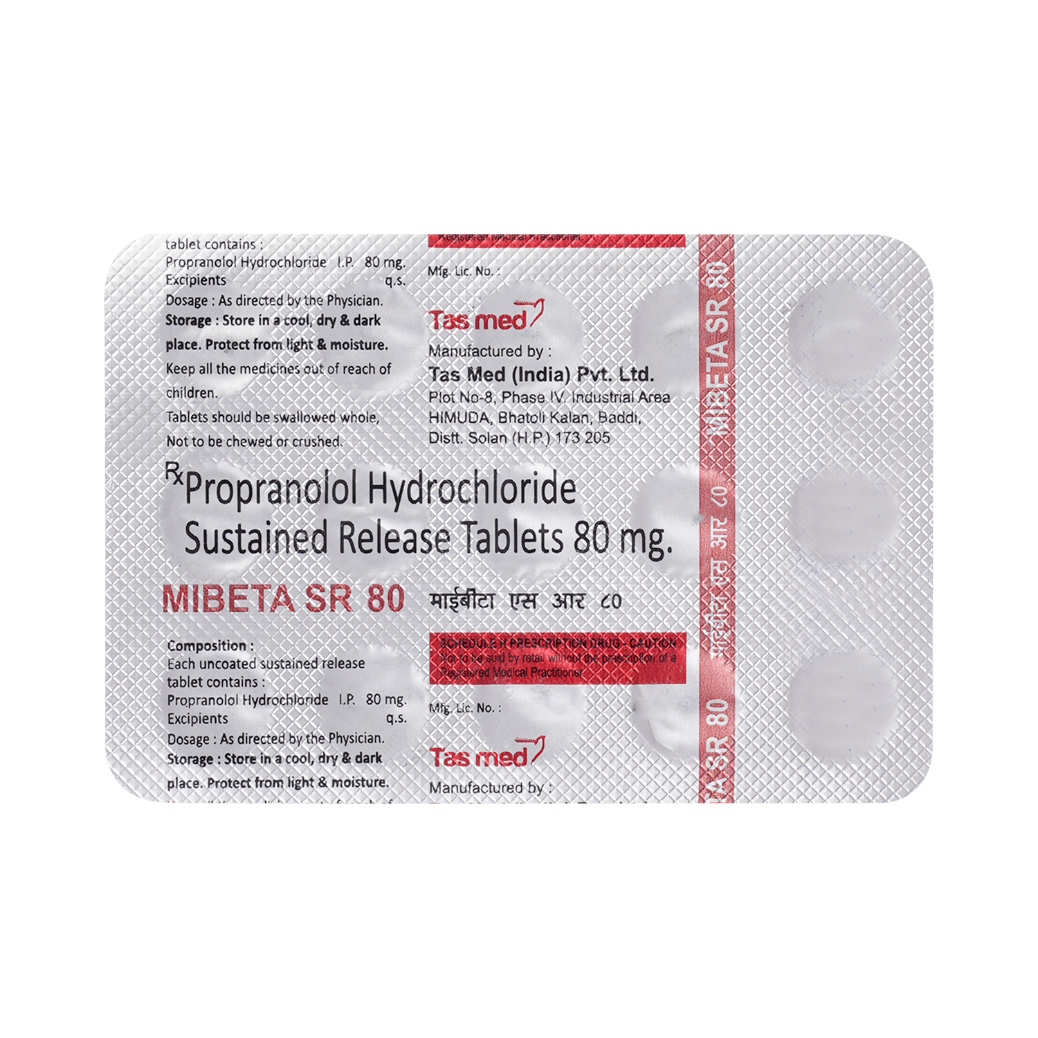 Mibeta SR 80 Tablet - Image 3