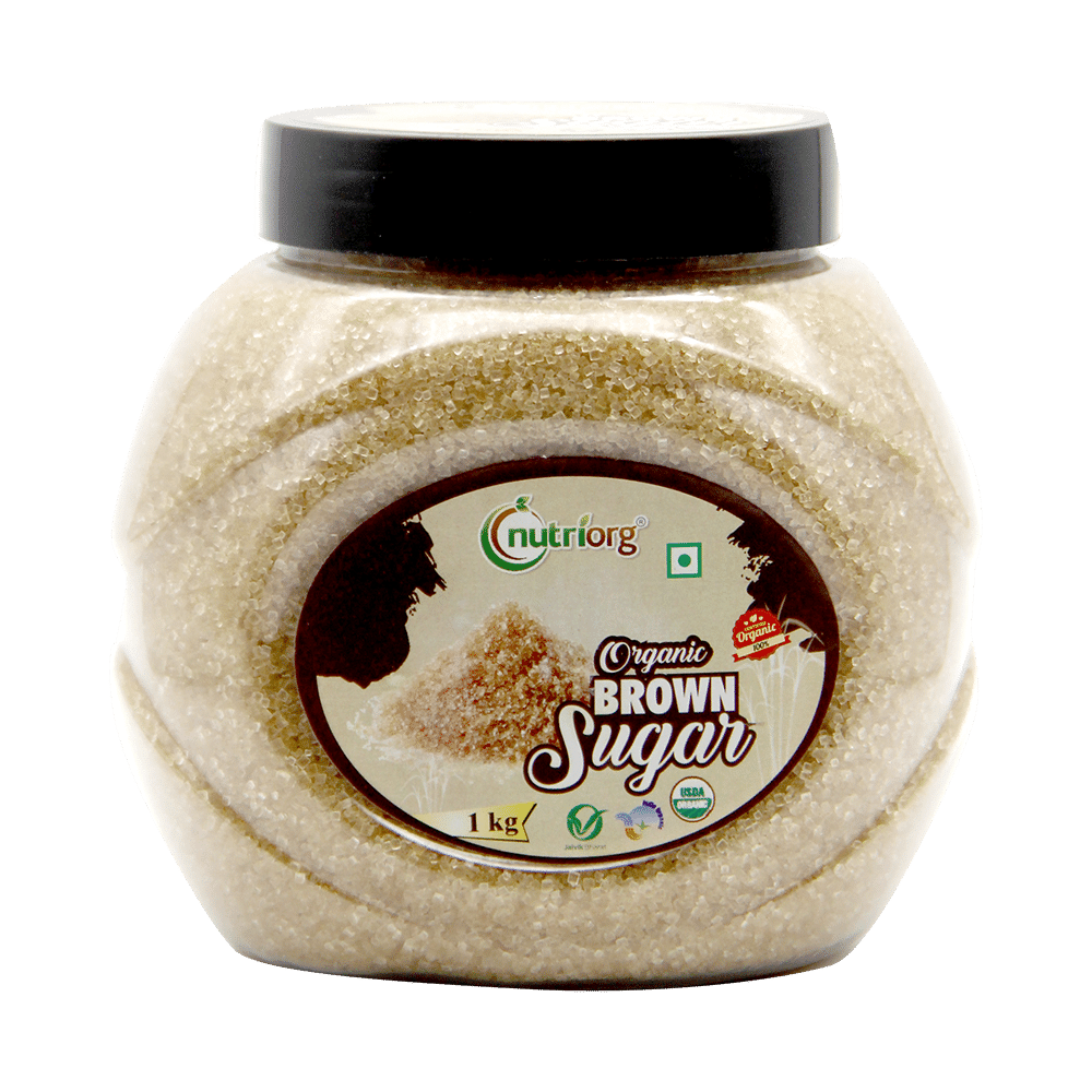 Nutriorg Organic Brown Sugar (1kg Each) - Image 1