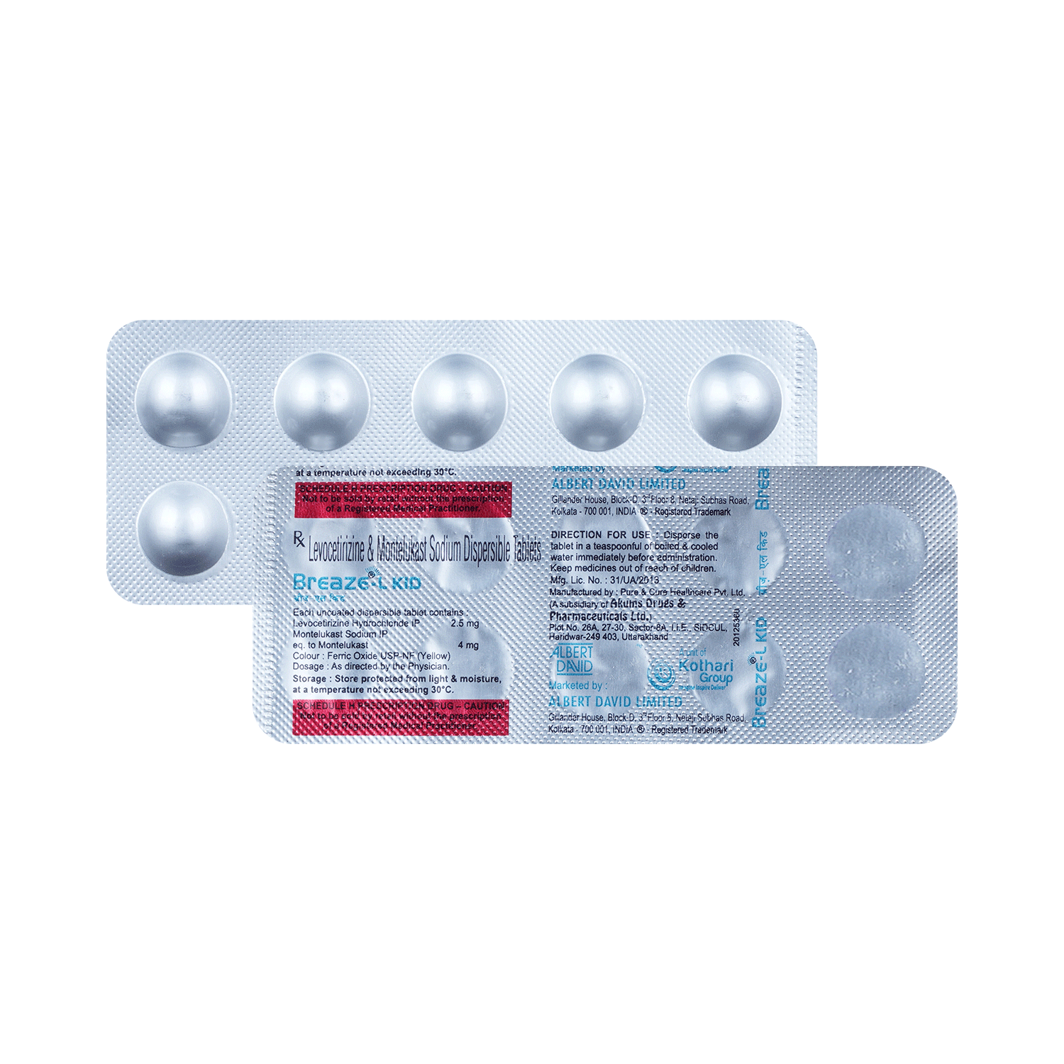 Breaze-L KID Tablet DT