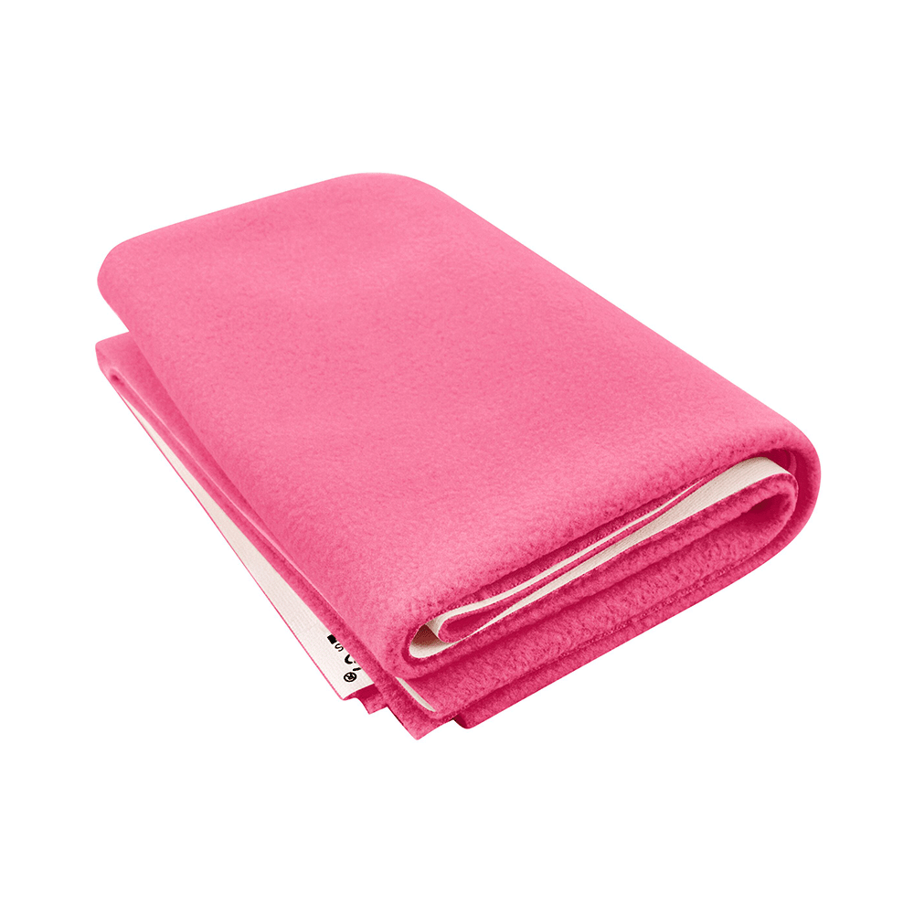Polka Tots Waterproof & Reusable Dry Mat Bed Protector for New Born Baby Sheet Medium Pink - Image 1