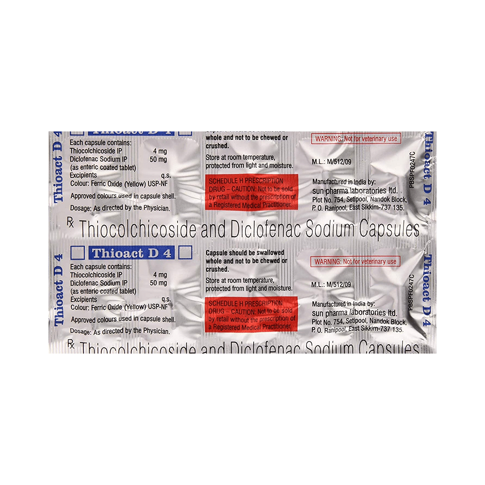 Thioact D 4 Capsule - Image 3