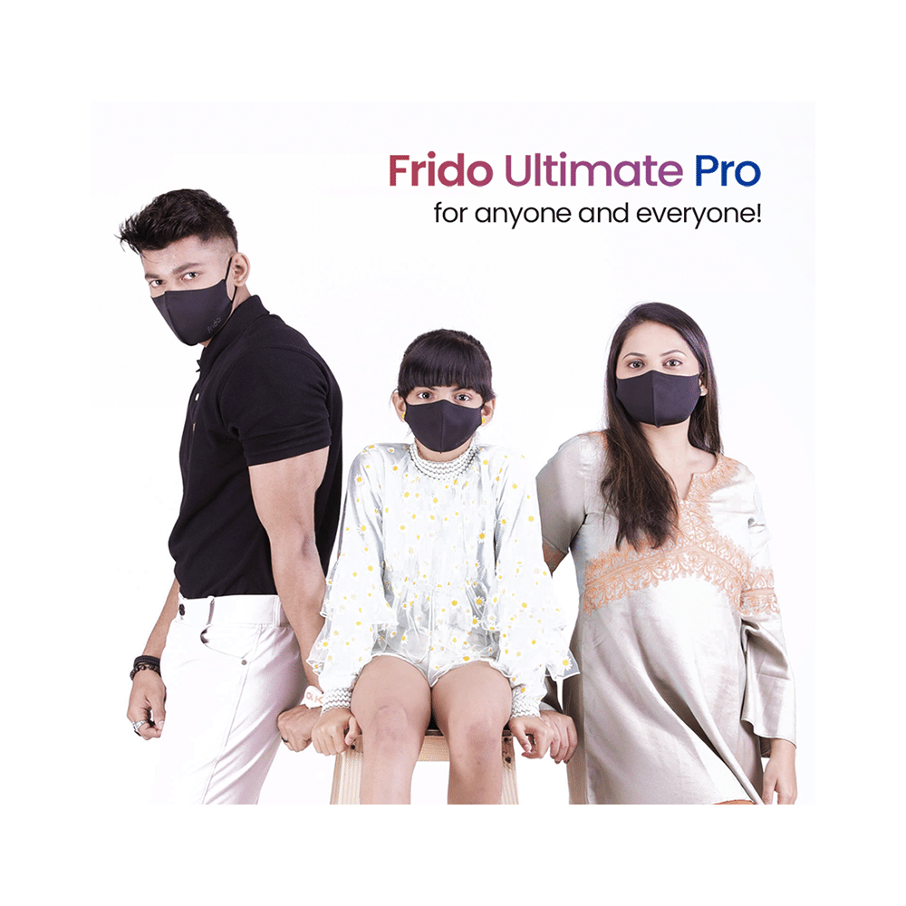 Frido Ultimate Pro Copper Face Mask Large Black - Image 8