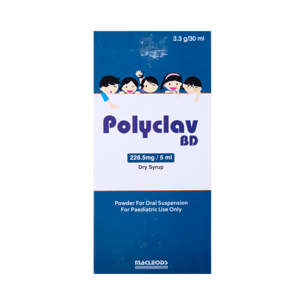 Polyclav BD 228.5mg Dry Syrup - Image 2