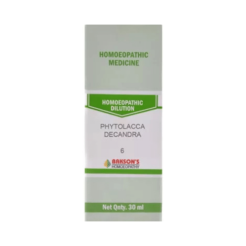 Bakson's Homeopathy Phytolacca Decandra Dilution 6 CH