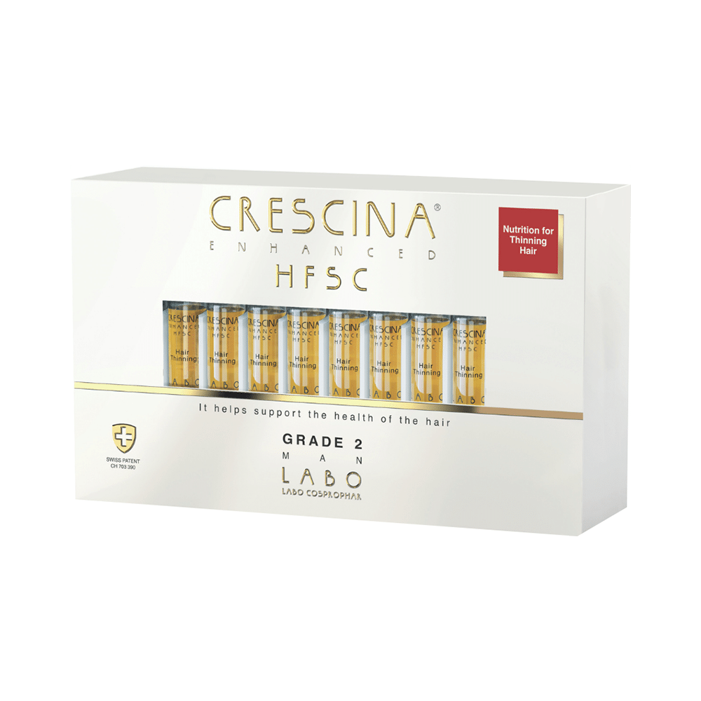 Crescina Enhanced HFSC Grade 2 for Men | Supports Hair Health (3.5ml Each)