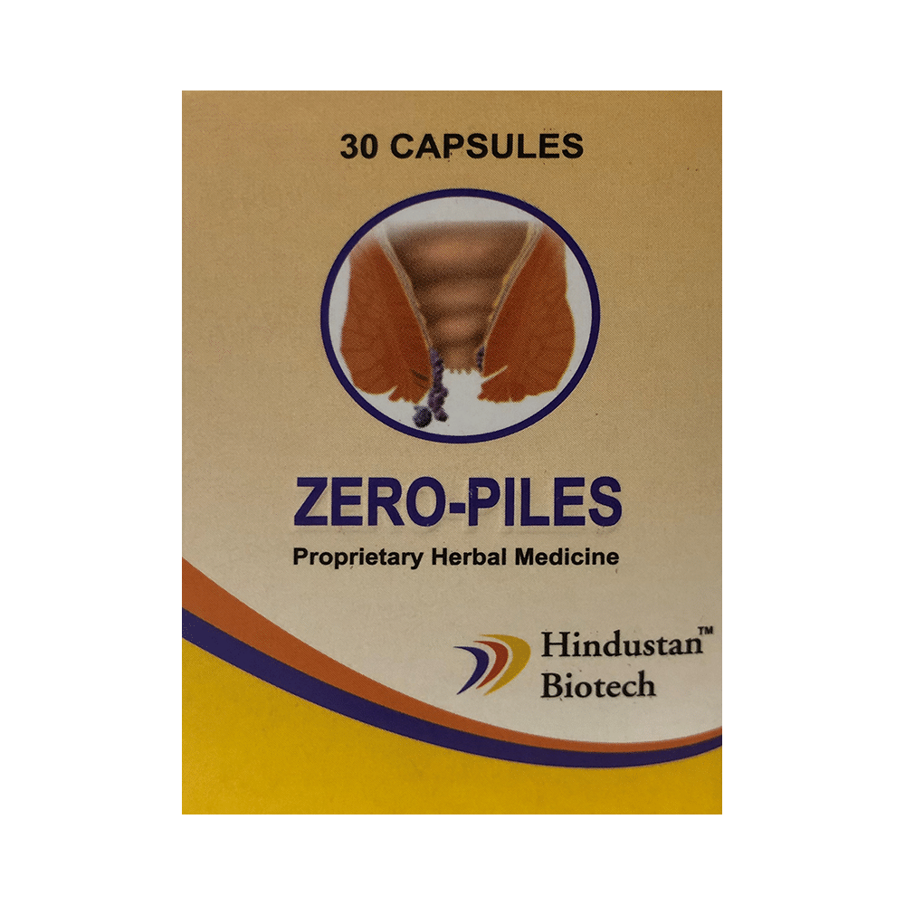 Hindustan Biotech Zero-Piles Capsule - Image 1