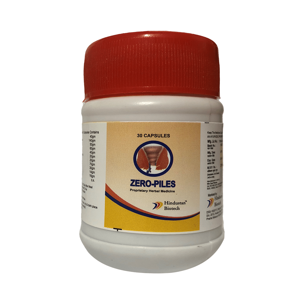 Hindustan Biotech Zero-Piles Capsule - Image 4