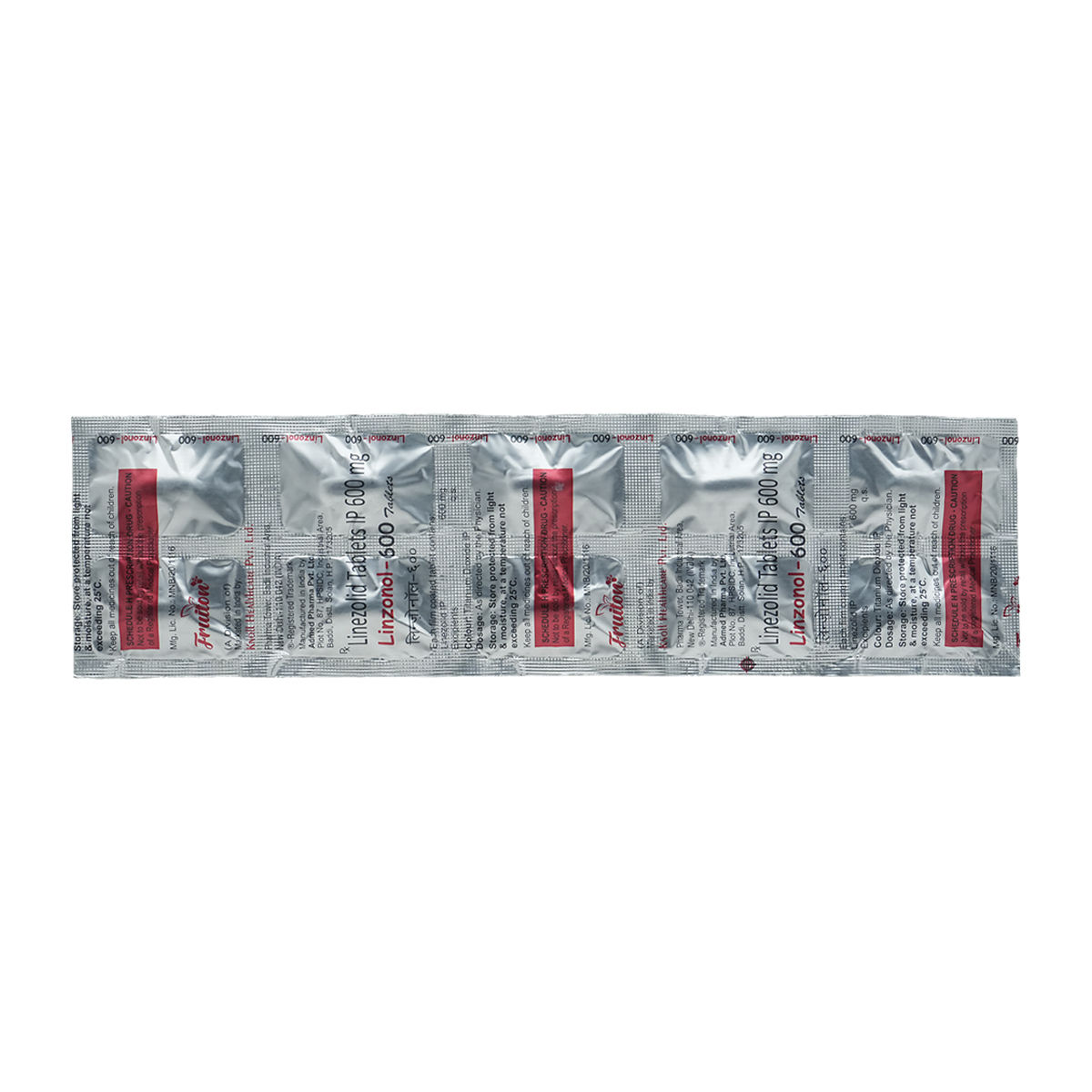 Linzonol-600 Tablet - Image 1