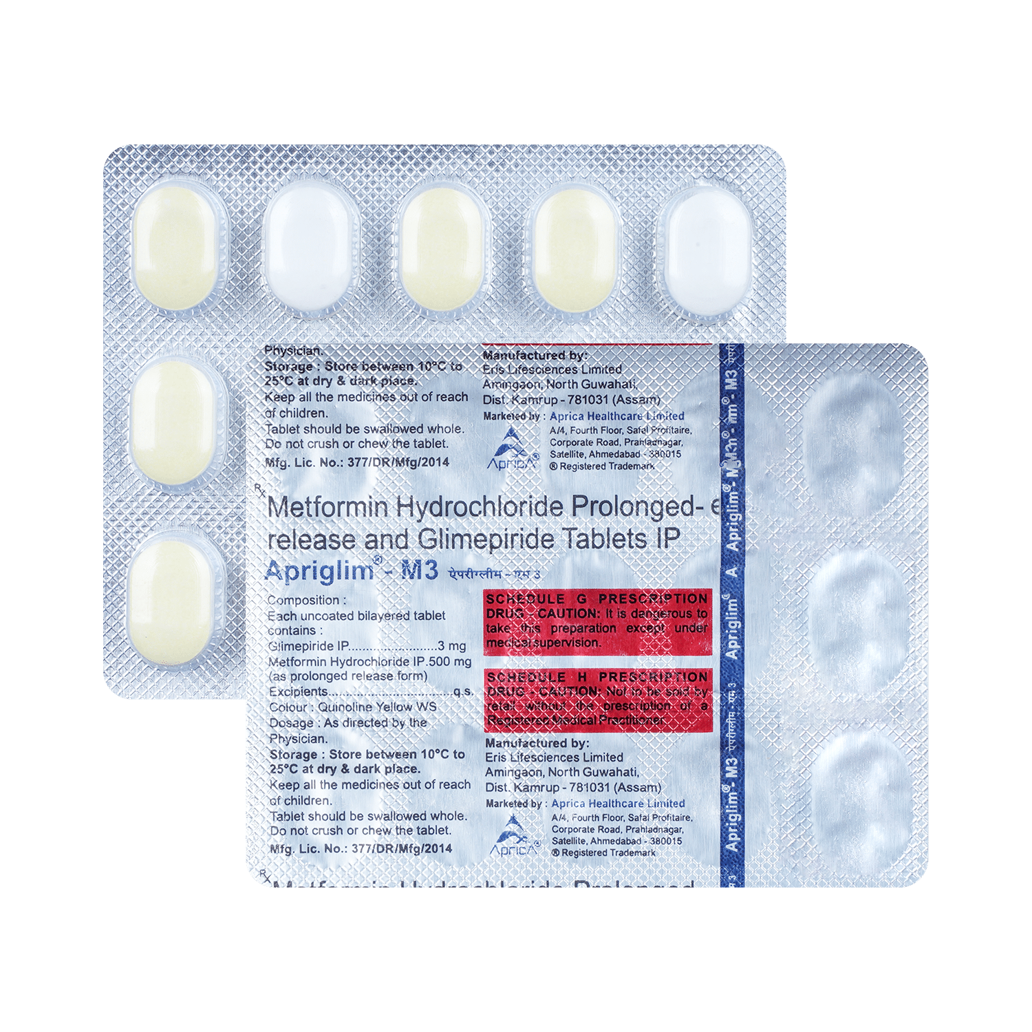 Apriglim-M 3 Tablet PR