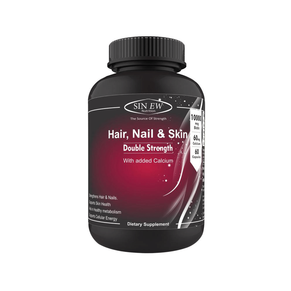 Sinew Nutrition Hair, Nail & Skin 10000mcg Capsule - Image 2