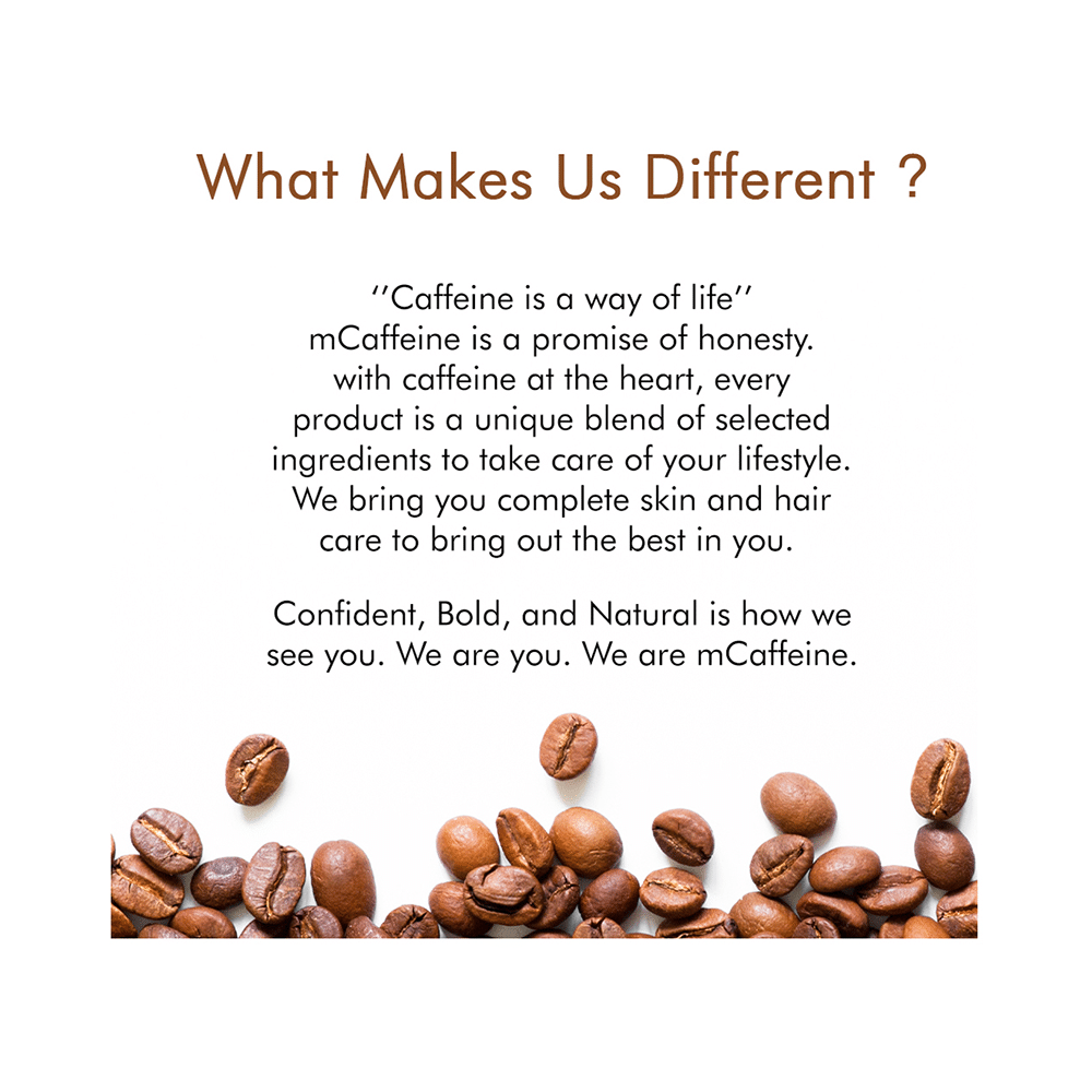 mCaffeine Cappuccino Naked & Raw Coffee Face Mask | For Normal to Oily Skin - Image 8