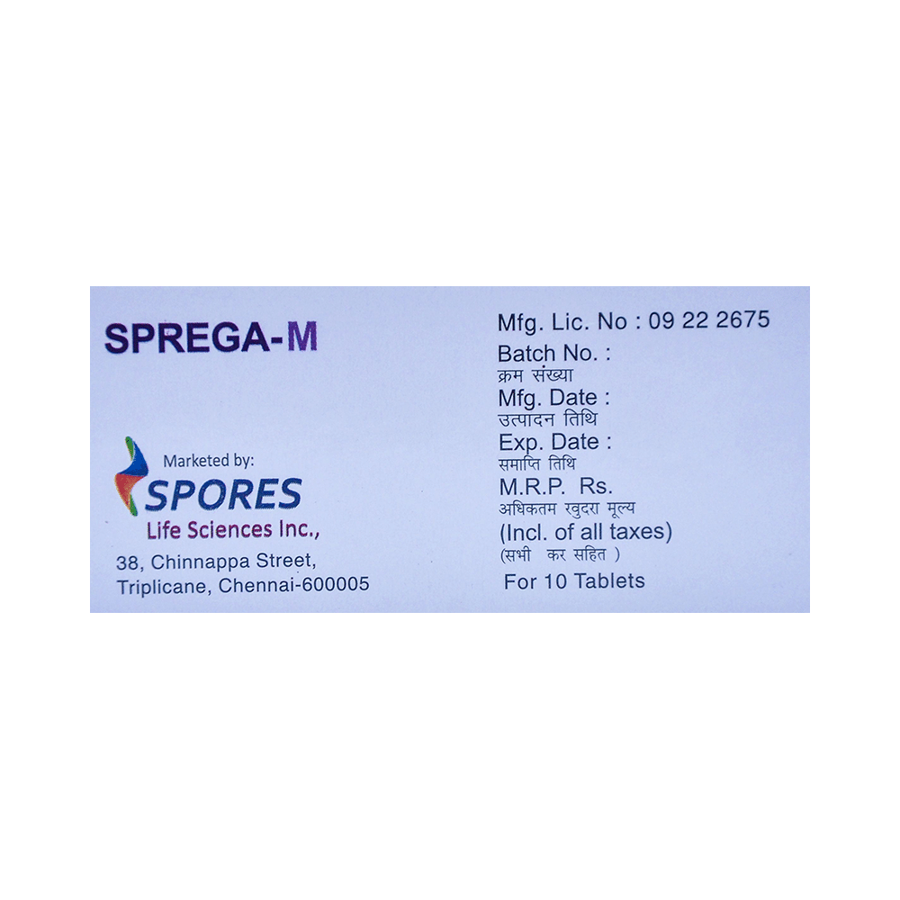 Sprega-M Tablet - Image 3