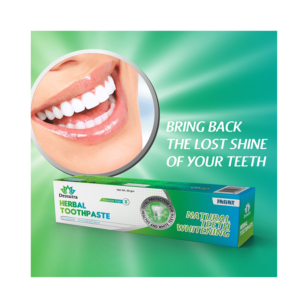 Jagat Devsutra Herbal Toothpaste (100gm Each) Mint - Image 5