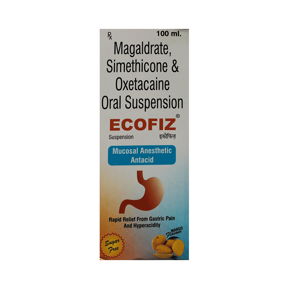 Ecofiz Oral Suspension Mango Sugar Free - Image 1
