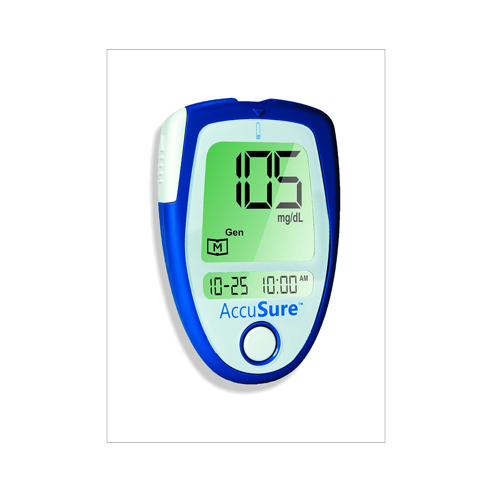 Dr. Gene AccuSure 3rd Generation Blood Glucose Monitoring System with 25 Strip Free - Image 2