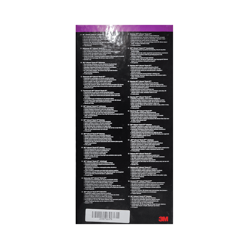 3M Littmann 5807 Classic III™ stethoscope - Image 3