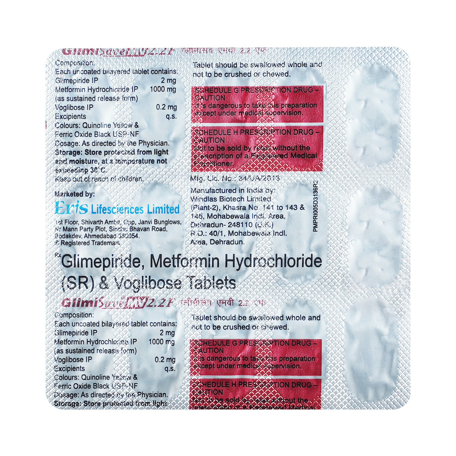 Glimisave MV 2.2F Tablet SR - Image 5