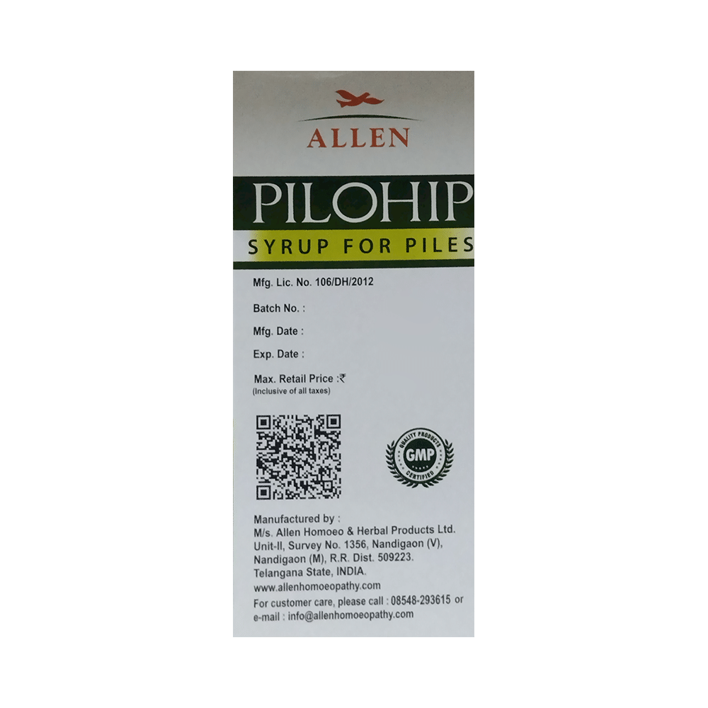 Allen Pilohip Syrup - Image 2