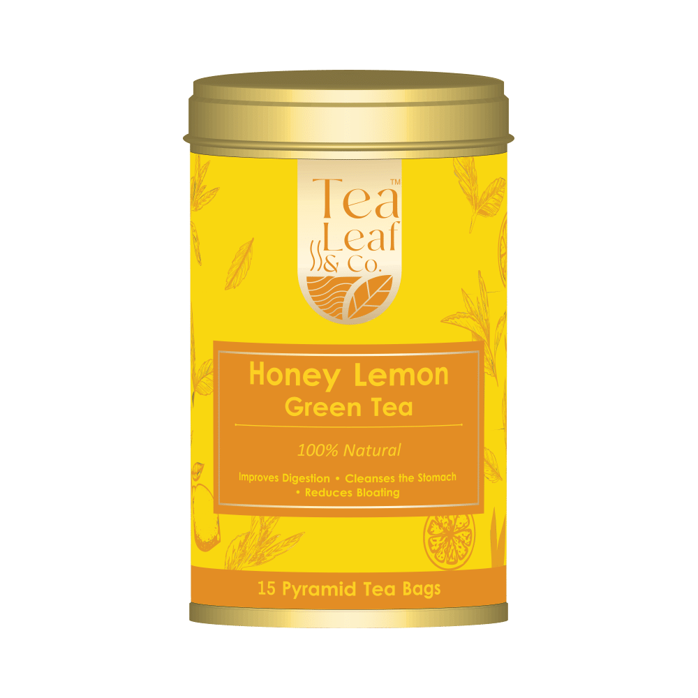 Tea Leaf & Co Honey Lemon Green Tea (2gm Each) - Image 1