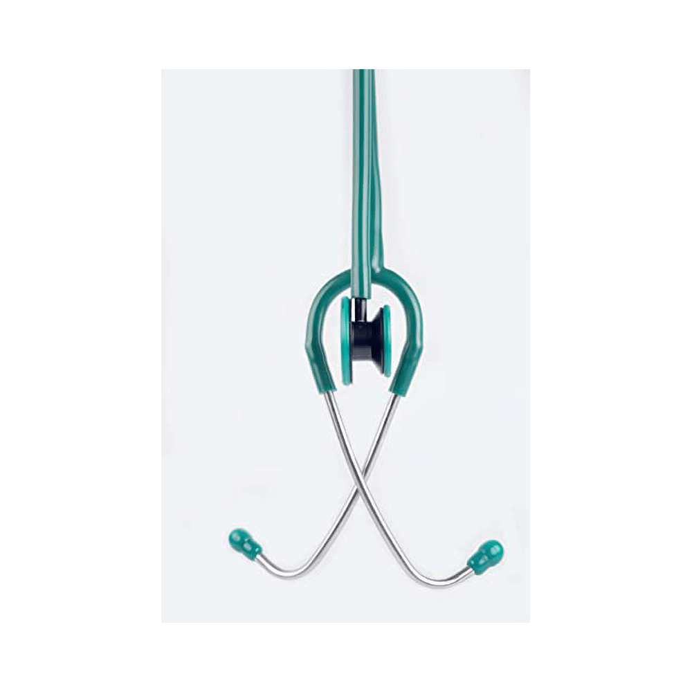 Bos Medicare Surgical Dual Head Aluminum (Bosm 15) Stethoscope Green - Image 5