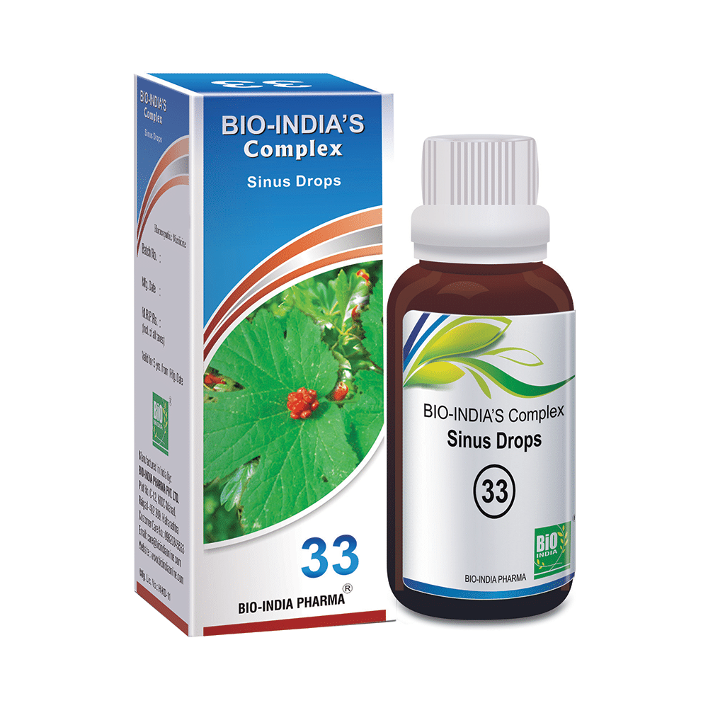 Bio India Complex 33 Sinus Drop - Image 1