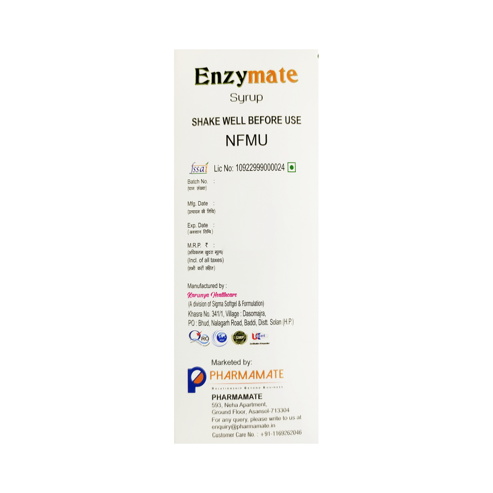 Enzymate Syrup Sugar Free - Image 3