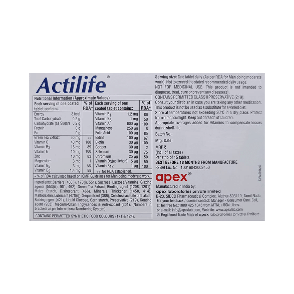 Actilife Tablet - Image 2