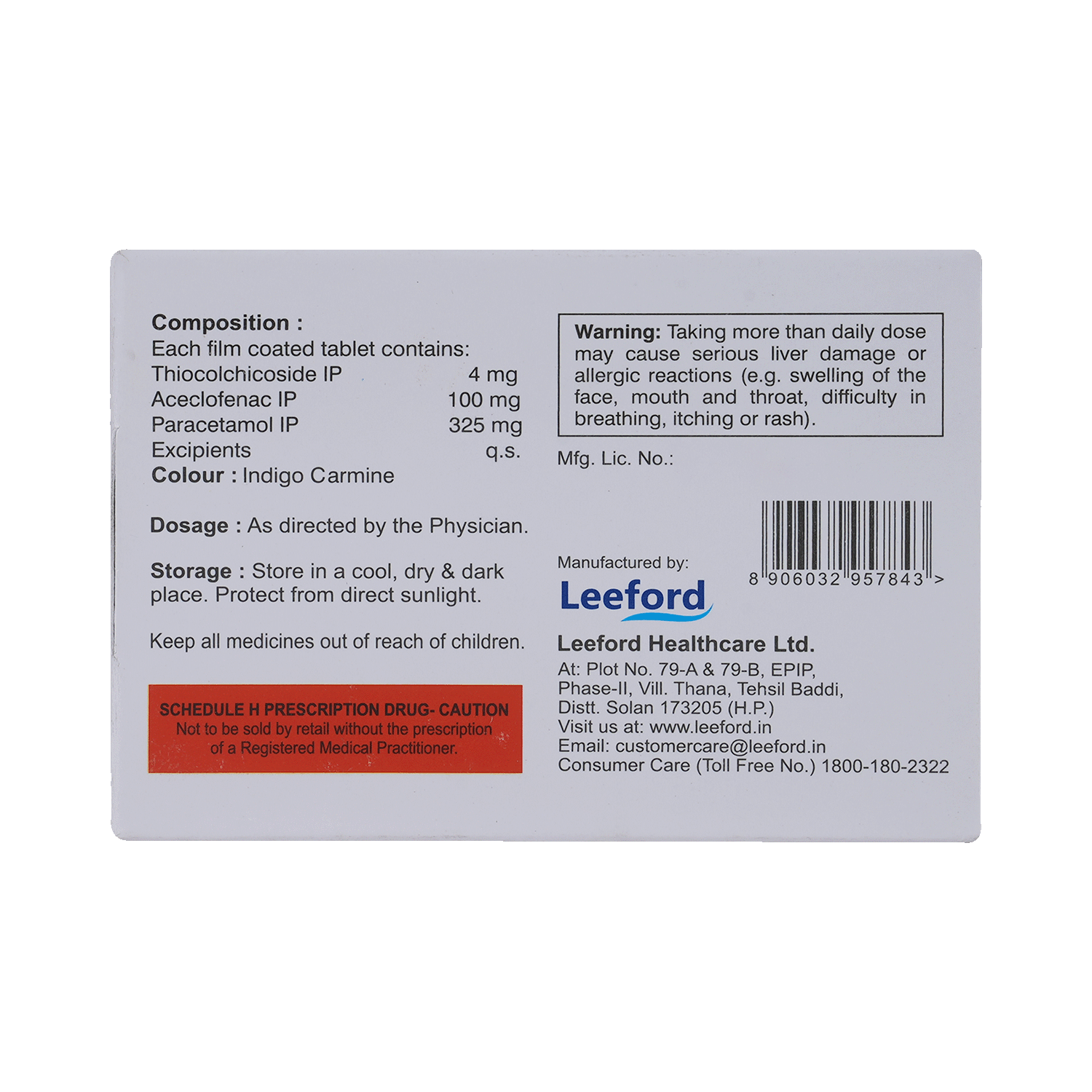 Thioford AP Tablet - Image 3