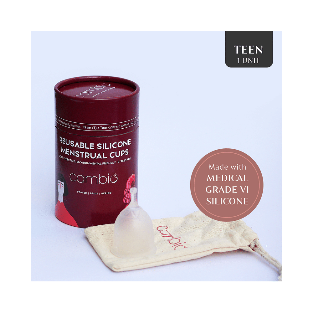 Cambio Reusable Silicone Menstrual Cup Teen Small - Image 3
