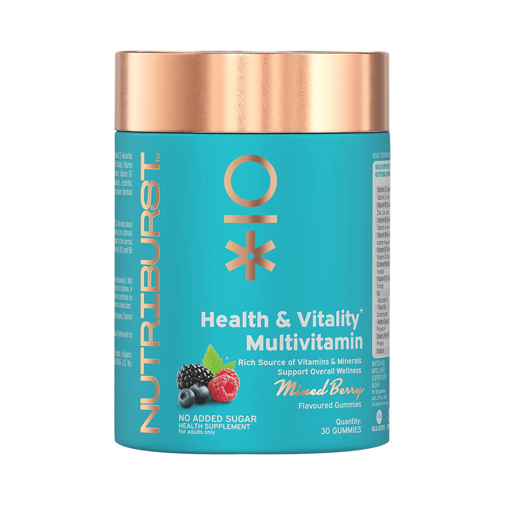 Nutriburst Health & Vitality Multivitamin Mixed Berry