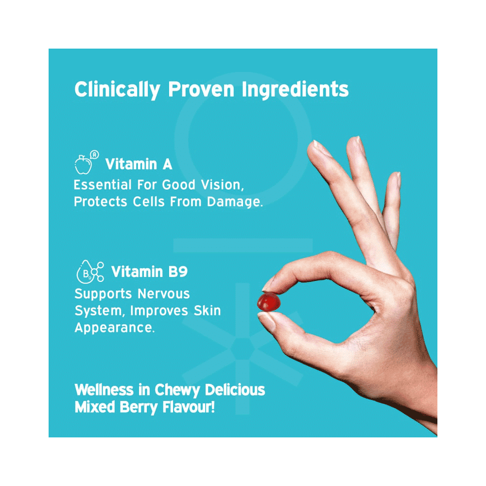 Nutriburst Health & Vitality Multivitamin Mixed Berry - Image 5