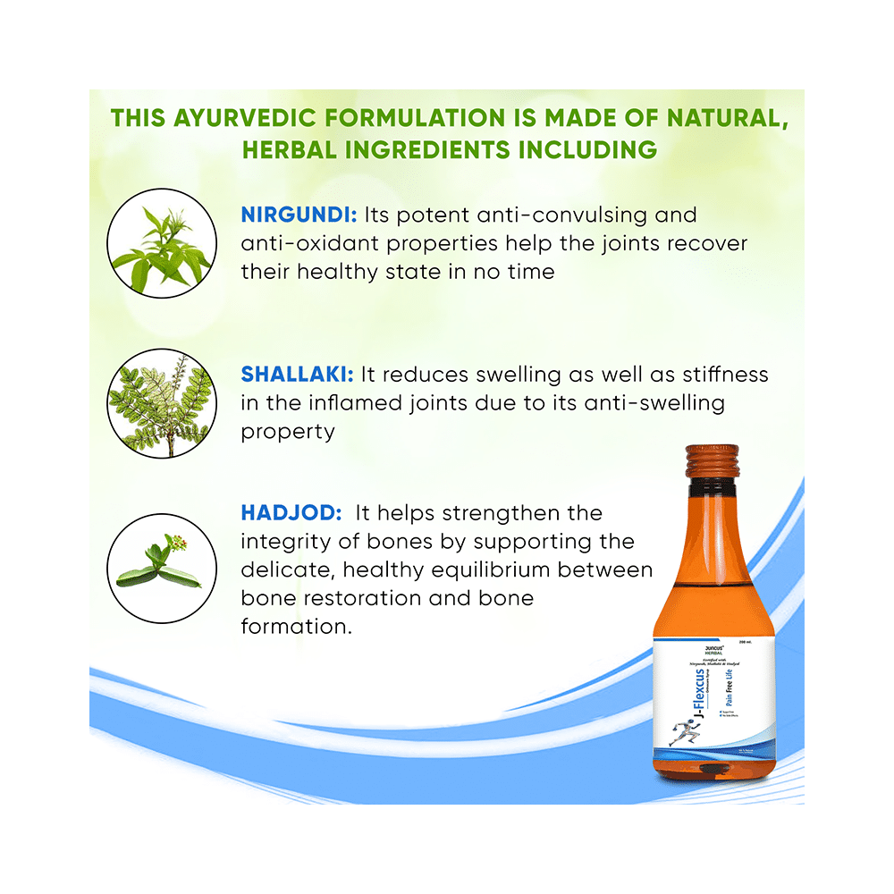 Juncus Herbal J-Flexcus Orthocare Syrup - Image 6