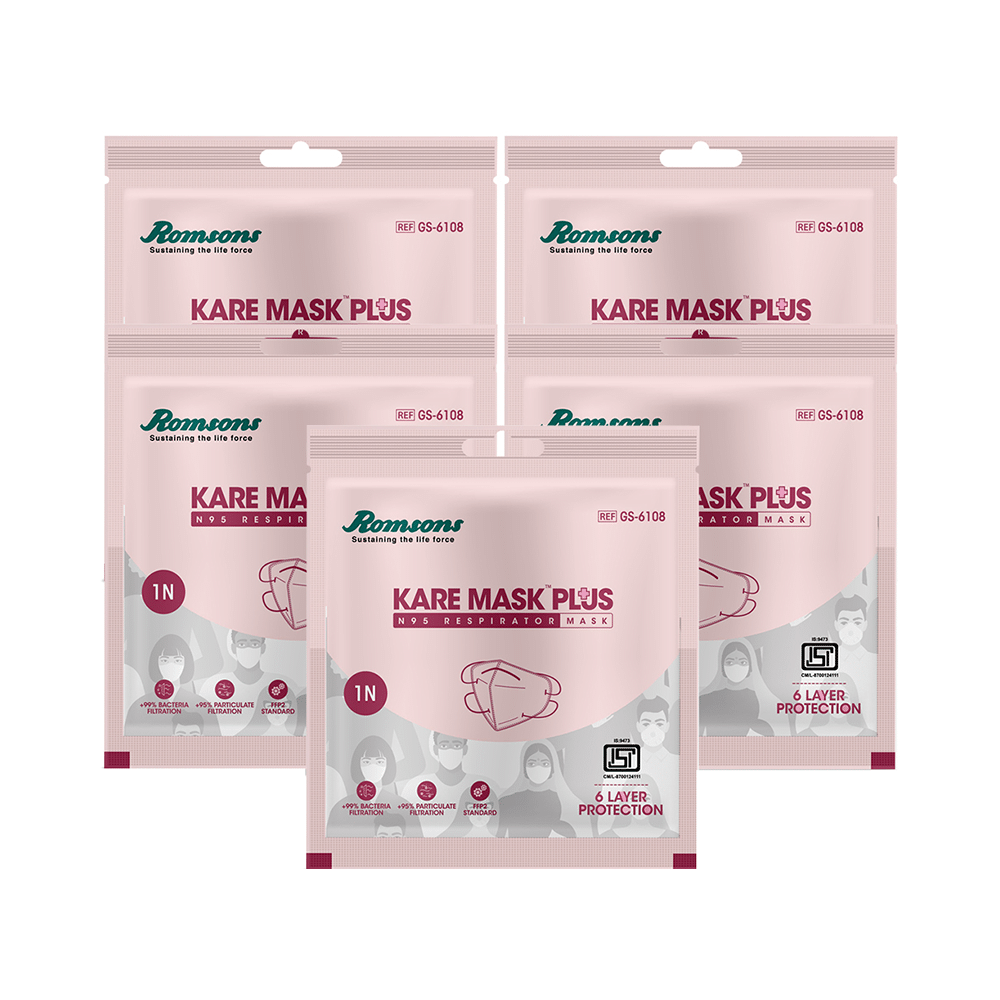 Romsons Kare Mask Plus N95 Respirator Mask