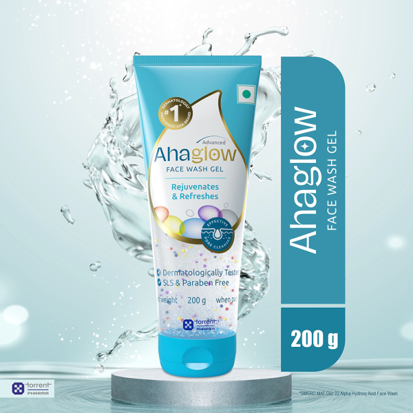 Ahaglow Advanced Skin Rejuvenating Face Wash Gel - Image 1