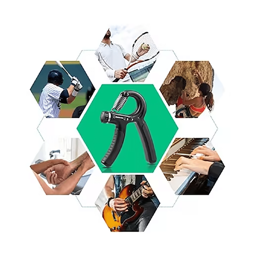 Fitfix Adjustable Hand Grip Strengthener/Hand Gripper For Men & Women - Image 2