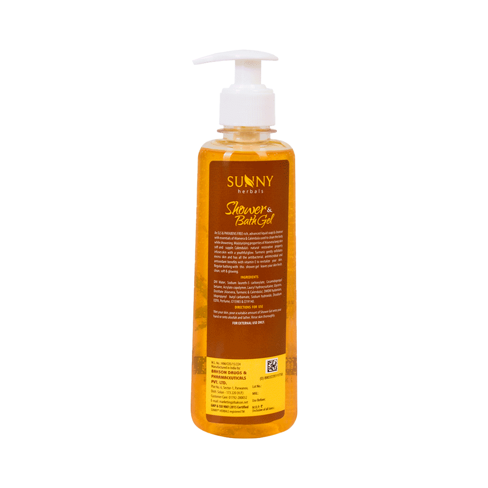 Sunny Herbals Shower & Bath Gel - Image 2