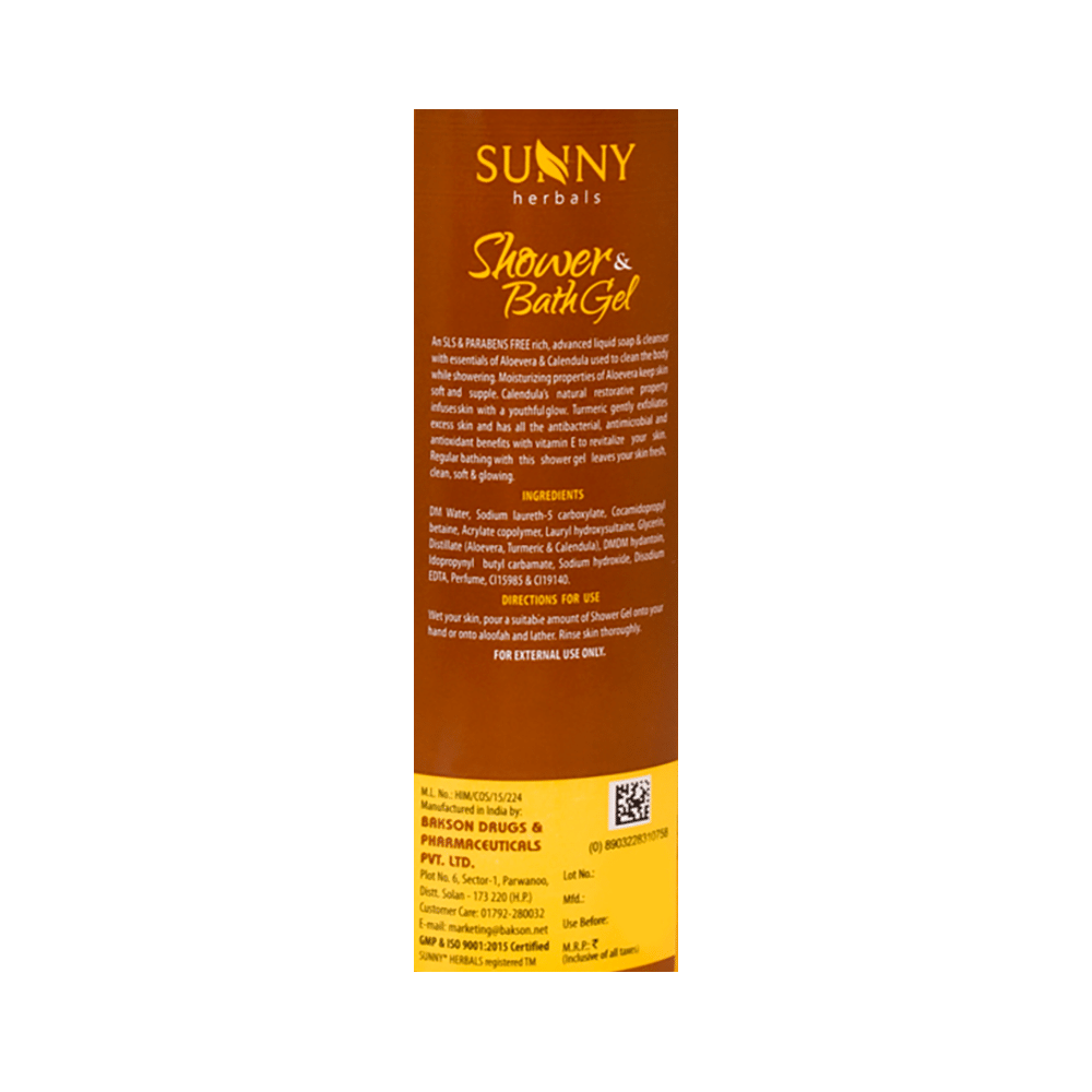 Sunny Herbals Shower & Bath Gel - Image 3