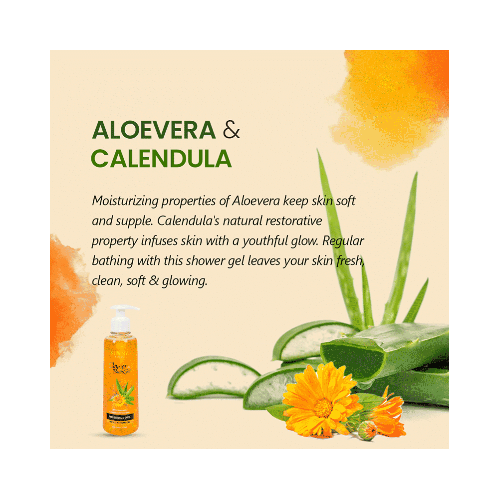 Sunny Herbals Shower & Bath Gel - Image 5