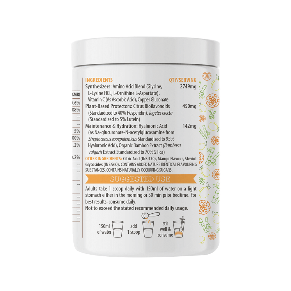Unived Vegan Collagen Builder Mango - Image 2