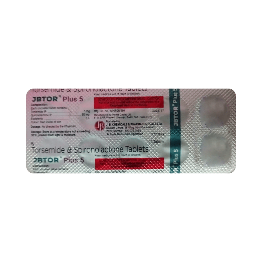 Jbtor Plus 50mg/5mg Tablet - Image 3
