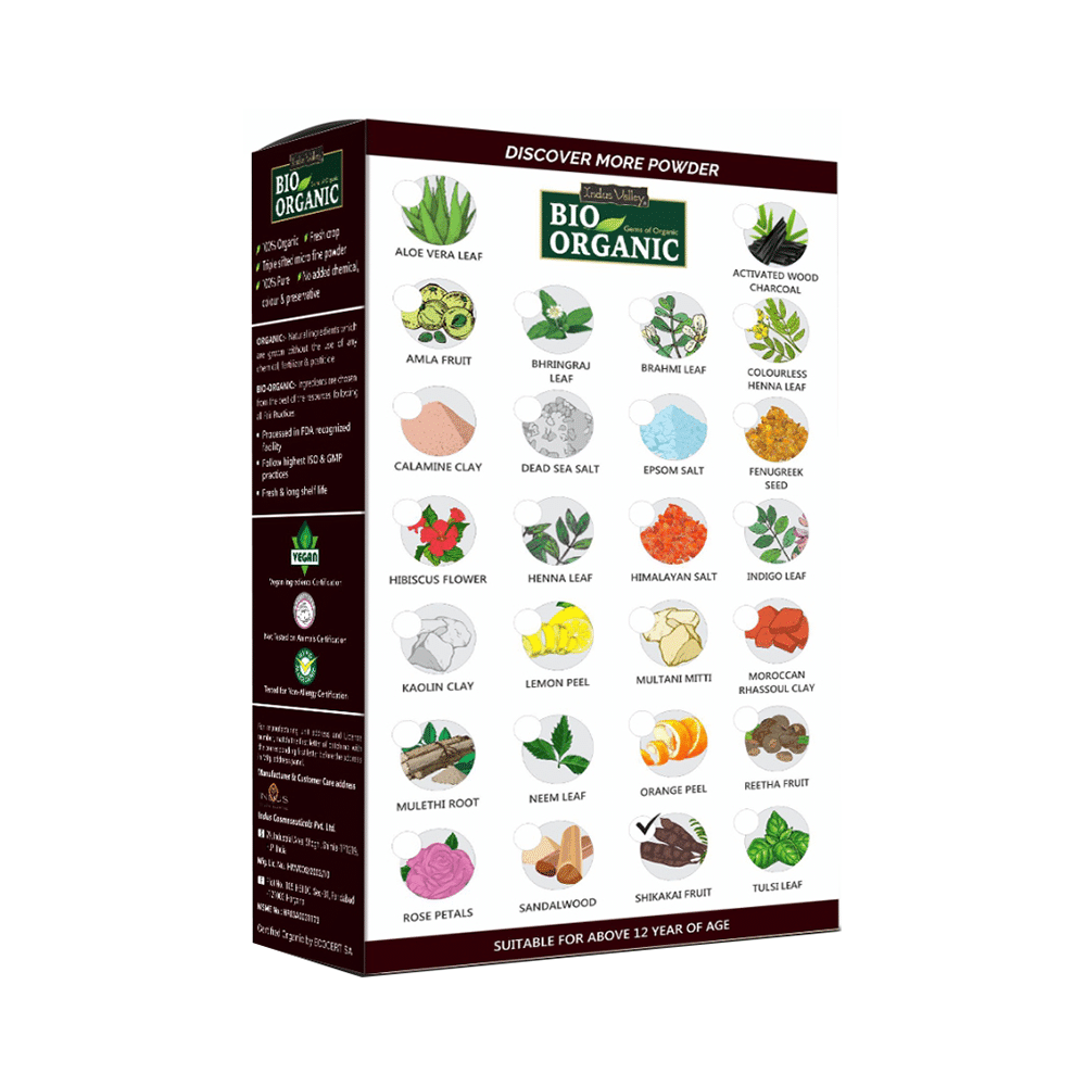 Indus Valley Bio Organic Shikakai Powder +25% Extra Free - Image 2