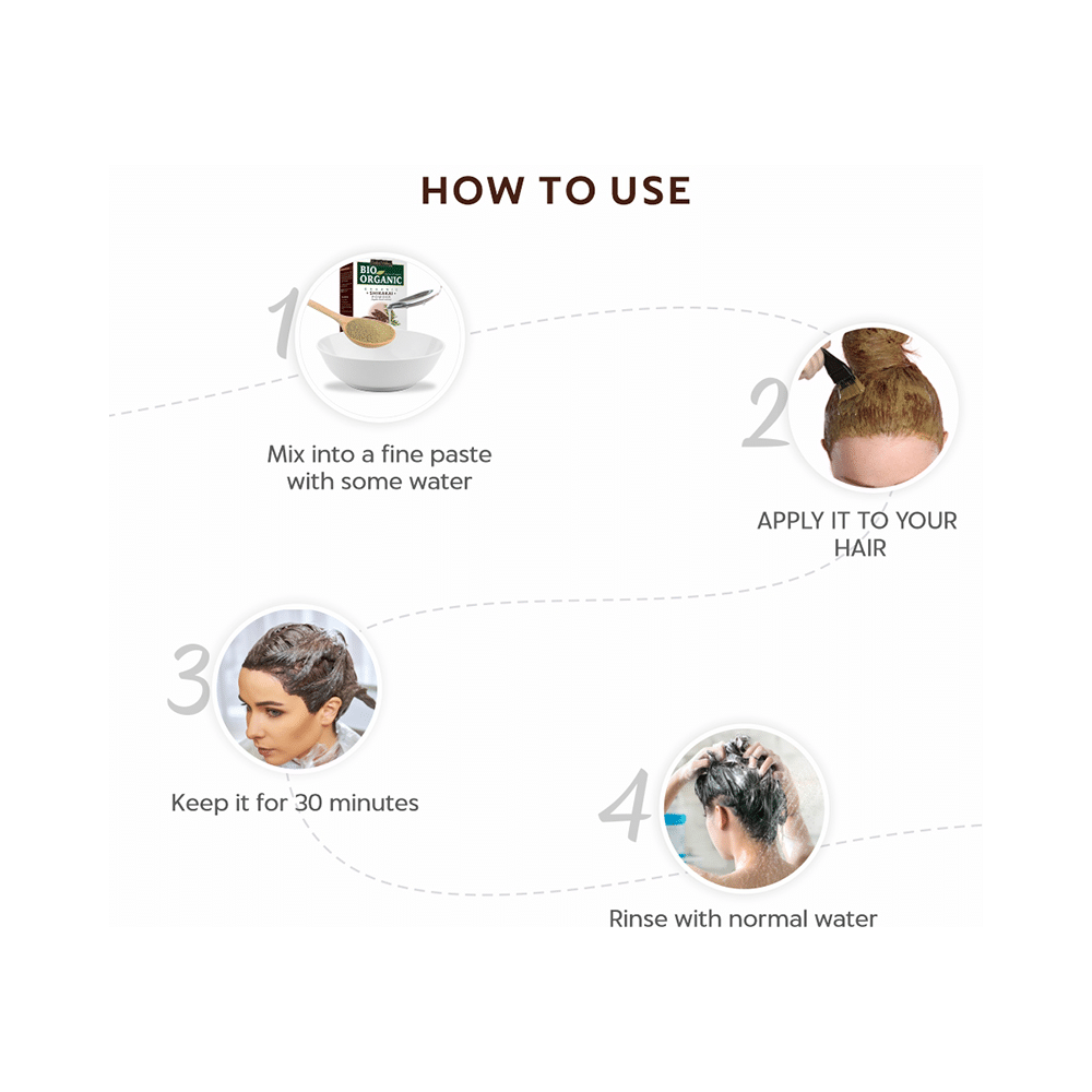 Indus Valley Bio Organic Shikakai Powder +25% Extra Free - Image 5