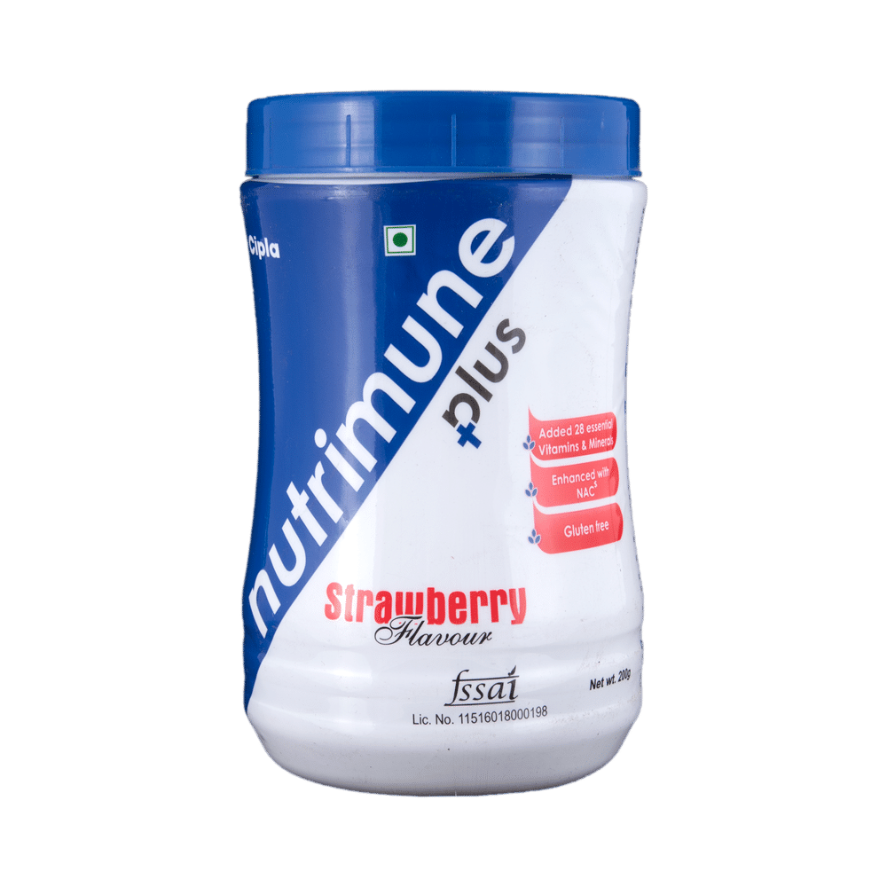 Nutrimune Plus Powder Strawberry - Image 1