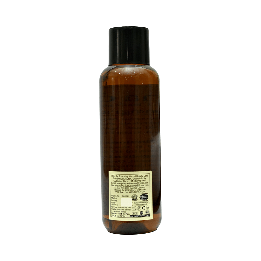 Khadi Herbal Massage Oil Lemongrass - Image 2