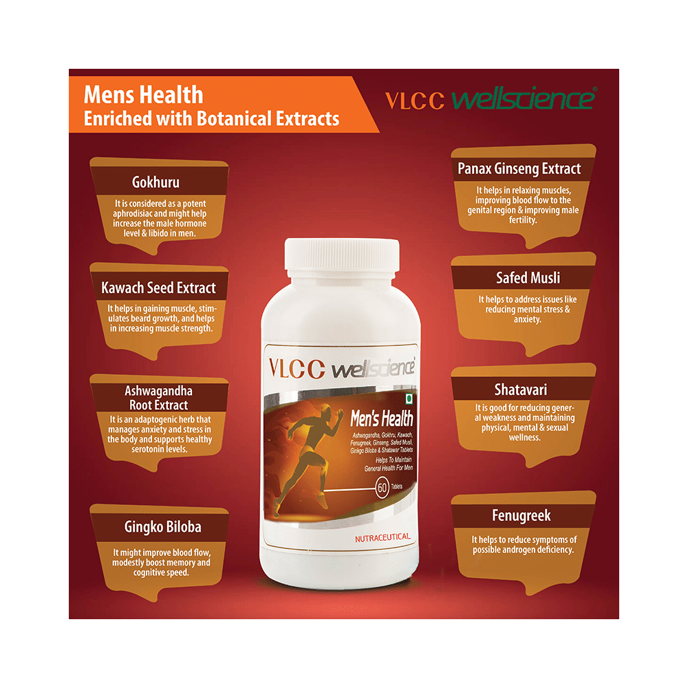 VLCC Wellscience Men's Health Tablet - Image 4