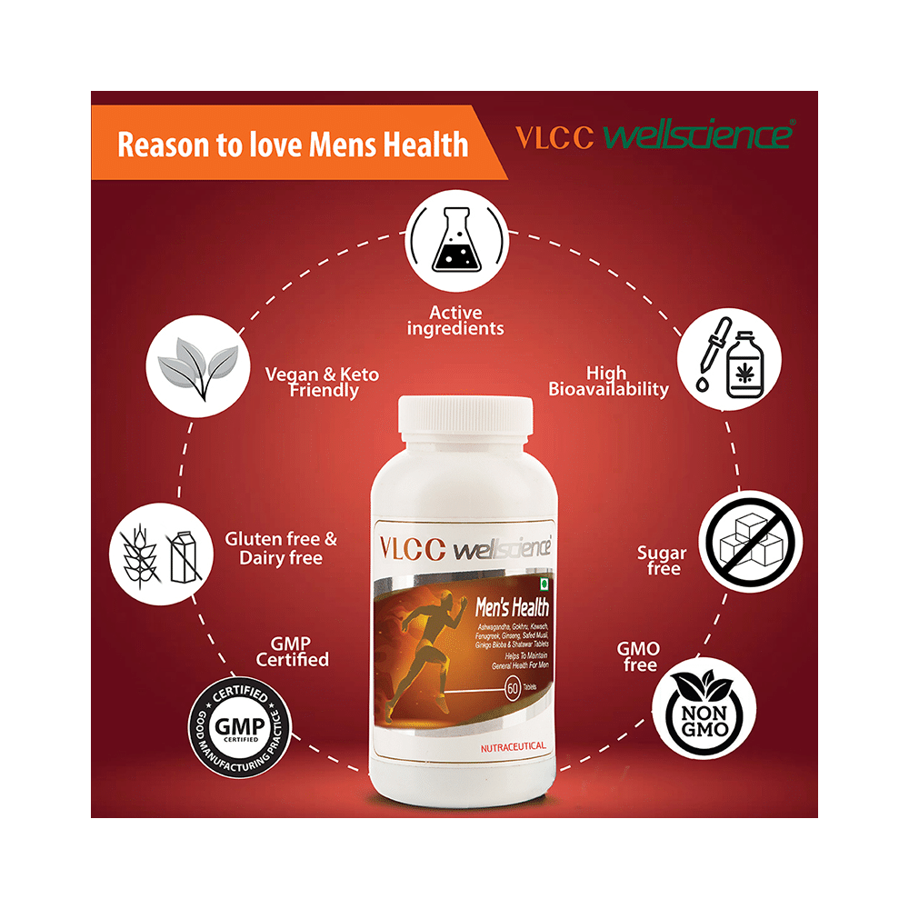 VLCC Wellscience Men's Health Tablet - Image 5