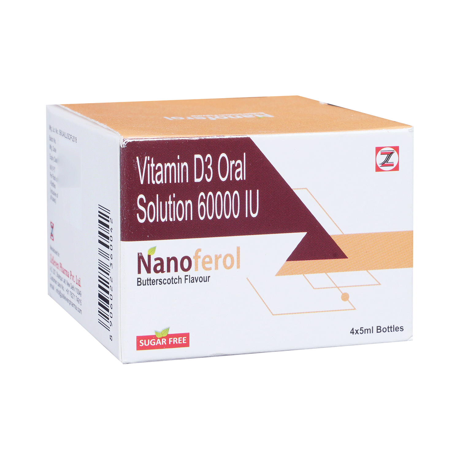 Nanoferol Butterscotch Sugar Free Oral Solution - Image 2